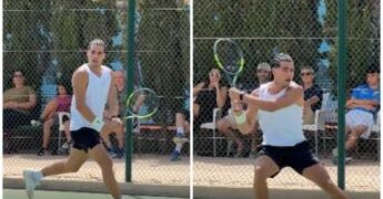 Alcaraz, show in allenamento e ritorno in campo vicino