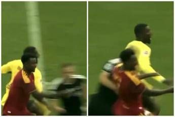Borussia Dortmund-Roma, Ndicka travolto… dall’arbitro