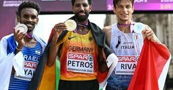 Europei Atletica, Pietro Riva argento nella maratona