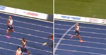 Europei atletica, Jacobs si ferma durante la finale dei 100 metri: cos’è successo