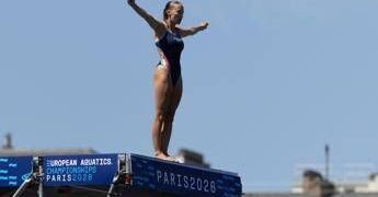 Europei tuffi, Cosetti da sogno: medaglia d’argento nella categoria grandi altezze