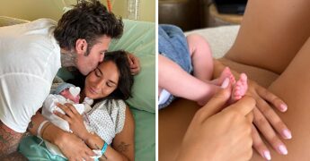 Fedez, la foto con Giulia e il piccolo Edoardo fa discutere: il dettaglio