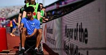 Furlani, nuovo infortunio agli Europei: l’azzurro lascia lo stadio in sedia a rotelle