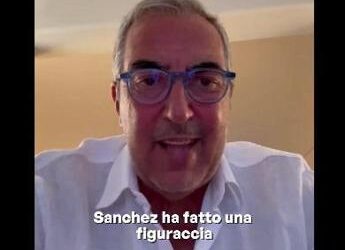 Gasparri: “Crisi migratoria e Sanchez se ne va in vacanza, gli suggeriamo noi la playlist”
