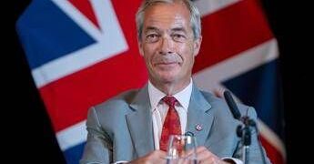 Gb, Nigel Farage rieletto: leader di Reform Uk in Parlamento con il 62,82% dei voti