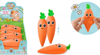 Giocattolo a forma di carota con sabbia contaminata da amianto, il Ministero della Salute fa scattare l’allerta: cosa fare