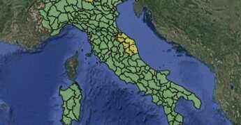 Maltempo, allerta meteo arancione e gialla per temporali sabato 29 agosto: la mappa delle regioni colpite