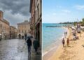 Meteo, arriva il maltempo: piogge al Nord ma al Sud torna il caldo fino a 40°C