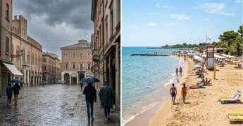 Meteo, arriva il maltempo: piogge al Nord ma al Sud torna il caldo fino a 40°C