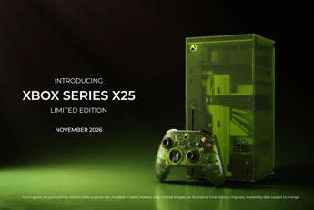 Microsoft celebra i 25 anni di Xbox con un’edizione speciale della Series X