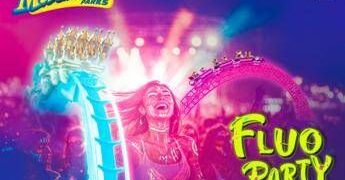 Mirabilandia si accende con il ‘Fluo Party’ insieme a Rds, per vivere la notte più luminosa dell’estate
