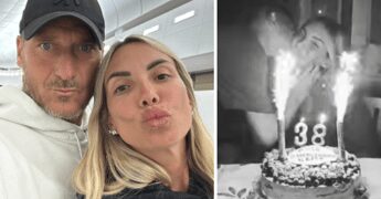Noemi Bocchi compie 38 anni, la dedica di Francesco Totti: “Ti amo”