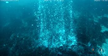 Scoperti un cratere di 100 metri e nuovi camini idrotermali a Panarea