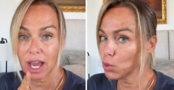 Sonia Bruganelli criticata per il suo aspetto, lei replica: “Sono vecchia e ho le rughe”