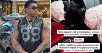 Steven Basalari, l’incidente con la Ferrari: “La botta è stata forte, ma sto bene”