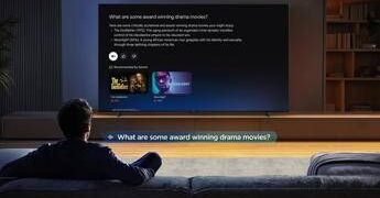 TCL avvia in Italia il roll-out di Google TV con Gemini per la gamma di televisori smart