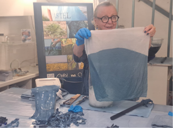 Turismo, a Tolosa tra tessuti e cosmetici la tintura ancestrale del bleu de pastel diventa esperienza
