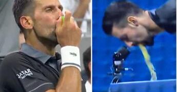US Open, Djokovic e i problemi fisici: vomito e inalatore in campo