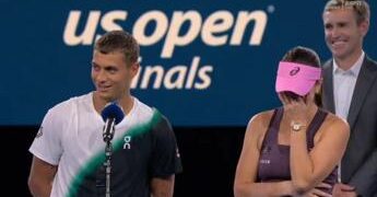 Us Open, Cobolli e la ‘battutaccia’ a Bencic: “Non in quel senso…”