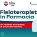 A Roma fisioterapista in farmacia, prima volta in Italia