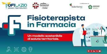 A Roma fisioterapista in farmacia, prima volta in Italia