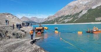 A2a presenta il ‘progetto Teti’, in Valtellina la prima tecnologia subacquea in italia per la gestione dei sedimenti negli invasi idroelettrici