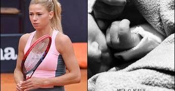 Camila Giorgi diventa mamma: è nato il primo figlio Magnus Vangelis