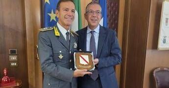 Campania, Manfredi incontra gen. Manna comandante regionale Guardia di Finanza