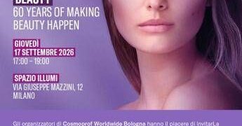 Cosmoprof Worldwide Bologna presenta ‘the invisible beauty’