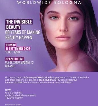 Cosmoprof Worldwide Bologna presenta ‘the invisible beauty’