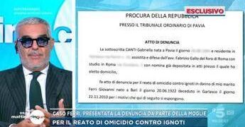 Delitto di Garlasco, la moglie di Giovanni Ferri presenta denuncia in procura per far riaprire caso: “Si indaghi per omicidio”