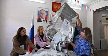 Elezioni Russia, exit poll: “Al partito di Putin il 49,4% di voti”