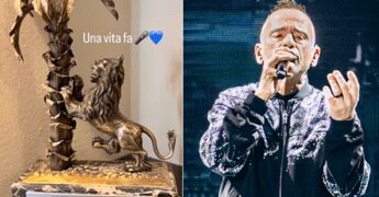Eros Ramazzotti, la foto ‘amarcord’ del Sanremo 1984: “Una vita fa”