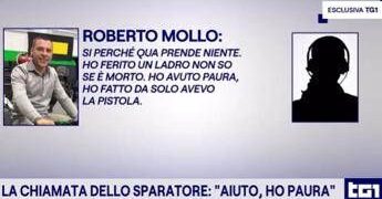 “Ho ferito un ladro, non so se è morto”, al Tg1 la telefonata al 112 del 35enne che ha sparato a Cuneo