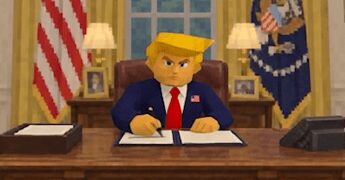 La Casa Bianca si traveste da Zelda: Trump diventa un videogioco social