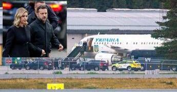 L’aereo di Zelensky “ha rischiato di essere colpito da un drone in volo per Oslo”