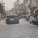 Maltempo in Toscana, bomba d’acqua su Empoli: 43 mm in mezz’ora, strade come fiumi