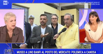 Museo dedicato a Lino Banfi, è polemica a Canosa tra negozianti: “Il mercato non si tocca”