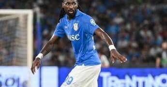 Napoli, lesione di primo grado all’adduttore lungo della coscia destra per Anguissa