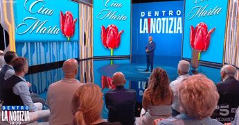 Nuzzi ricorda Marta, la 27enne precipitata dagli studi Mediaset di Cologno Monzese: “Ti salutiamo così”