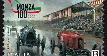 Poste italiane, il Gran Premio d’Italia corre anche sui francobolli