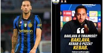 “Preferisce il kebab… alla pizza”: la Lega ‘punge’ Calhanoglu sui social
