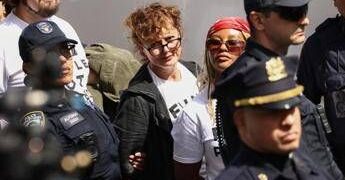 Proteste all’Onu contro Netanyahu, fermata Susan Sarandon