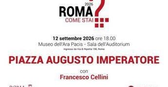 Roma, al via nuova edizione di ‘Roma come stai?’, 4 incontri sulle piazze e trasformazione spazio urbano