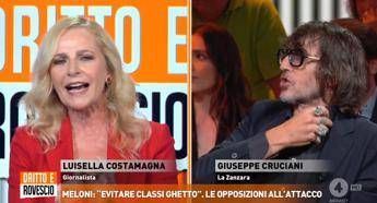 Scontro Costamagna-Cruciani sul decreto Scuola: “Propaganda razzista”, “Non dire minch….”