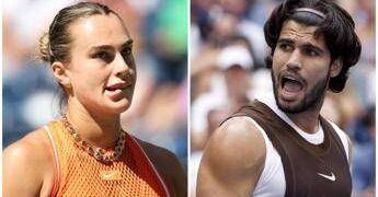 US Open, Sabalenka ad Alcaraz: “Sono gelosa… dei tuoi capelli”