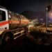 Vasto incendio a Positano provoca frana su strada ‘Amalfitana’, al lavoro vigili del fuoco