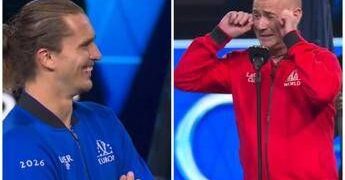Zverev, Agassi lo prende in giro: “Ora con due Slam smetterai di lamentarti”