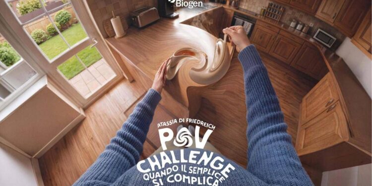 Atassia di Friedreich, Biogen lancia la ‘POV Challenge’ per sensibilizzare su patologia