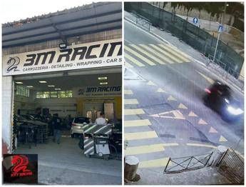 Banda della minicar a Roma, titolare officina: “Era grigia, dopo un incidente ridipinta di nero”